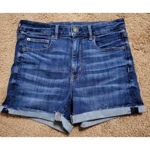 American Eagle Next Level Stretch Super Hi-rise Shortie- Size 6